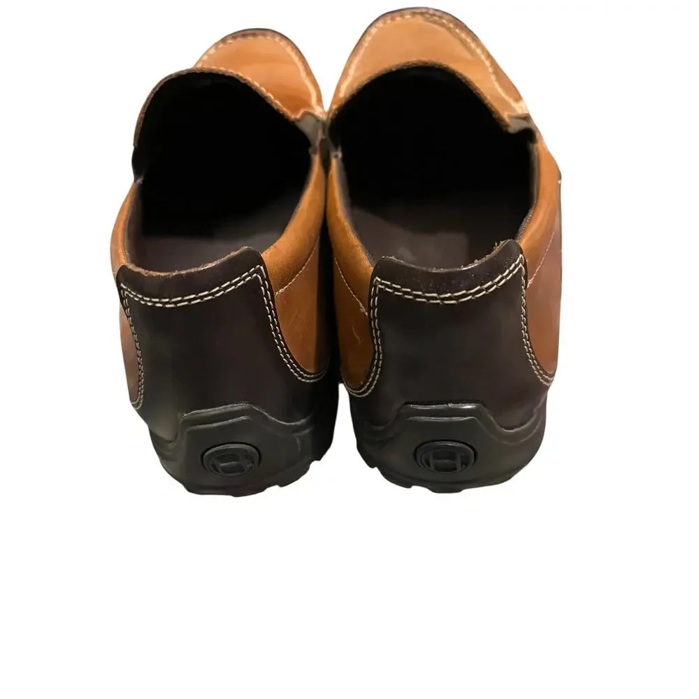 Cole Haan Mens Tucker Venetian Slip-On Loafers Leather Tan Brown Size 9.5 M